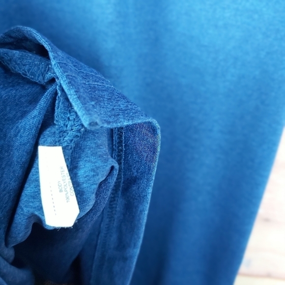 🍄3/50$🍄 PGA TOUR Golf athletic fit polo short sleeve shirt size Large - Picture 7 of 8